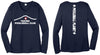Ladies Long Sleeve V-Neck Performance Shirt 'Yakima PC'