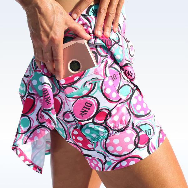 PICKLEBALL BELLA - Dink 2 A-Line Skort