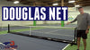 DOUGLAS PREMIER PPS-22SQ PORTABLE PICKLEBALL NET SYSTEM