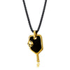 Pickleball Necklace | Paddle in Yellow Gold Plated Stainless Steel