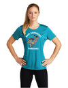 Women's Competitor Short Sleeve 'Cape Canaveral' Crew Neck Tee