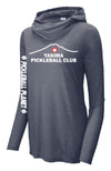 Ladies Long Sleeve Tri-Blend Wicking Hoodie 'Yakima PC'