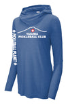 Ladies Long Sleeve Tri-Blend Wicking Hoodie 'Yakima PC'